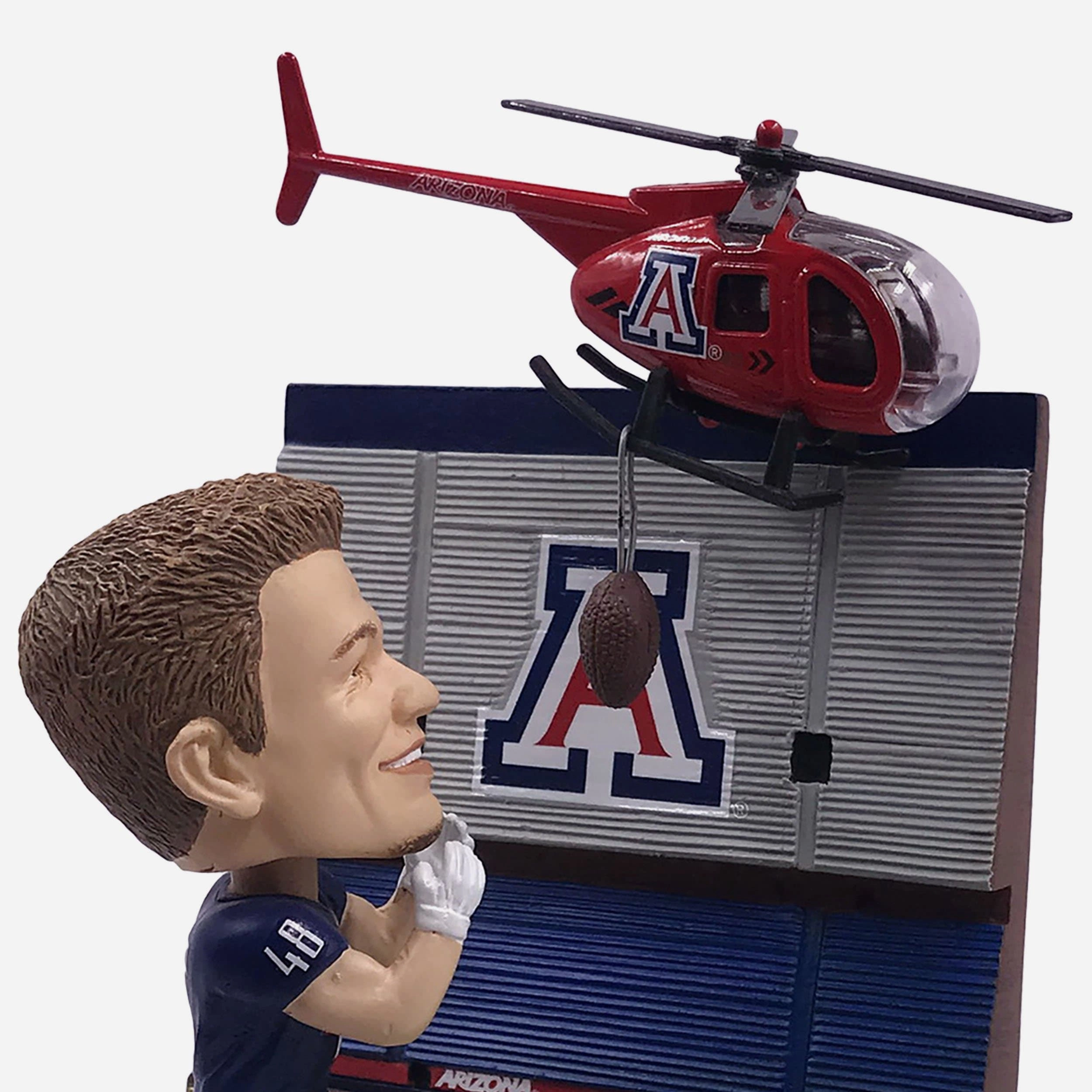 Rob Gronkowski Arizona Wildcats World Record Mini Bobblehead Scene