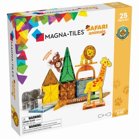Safari Animals 25-Piece Set—Box Damage, Pieces Intact