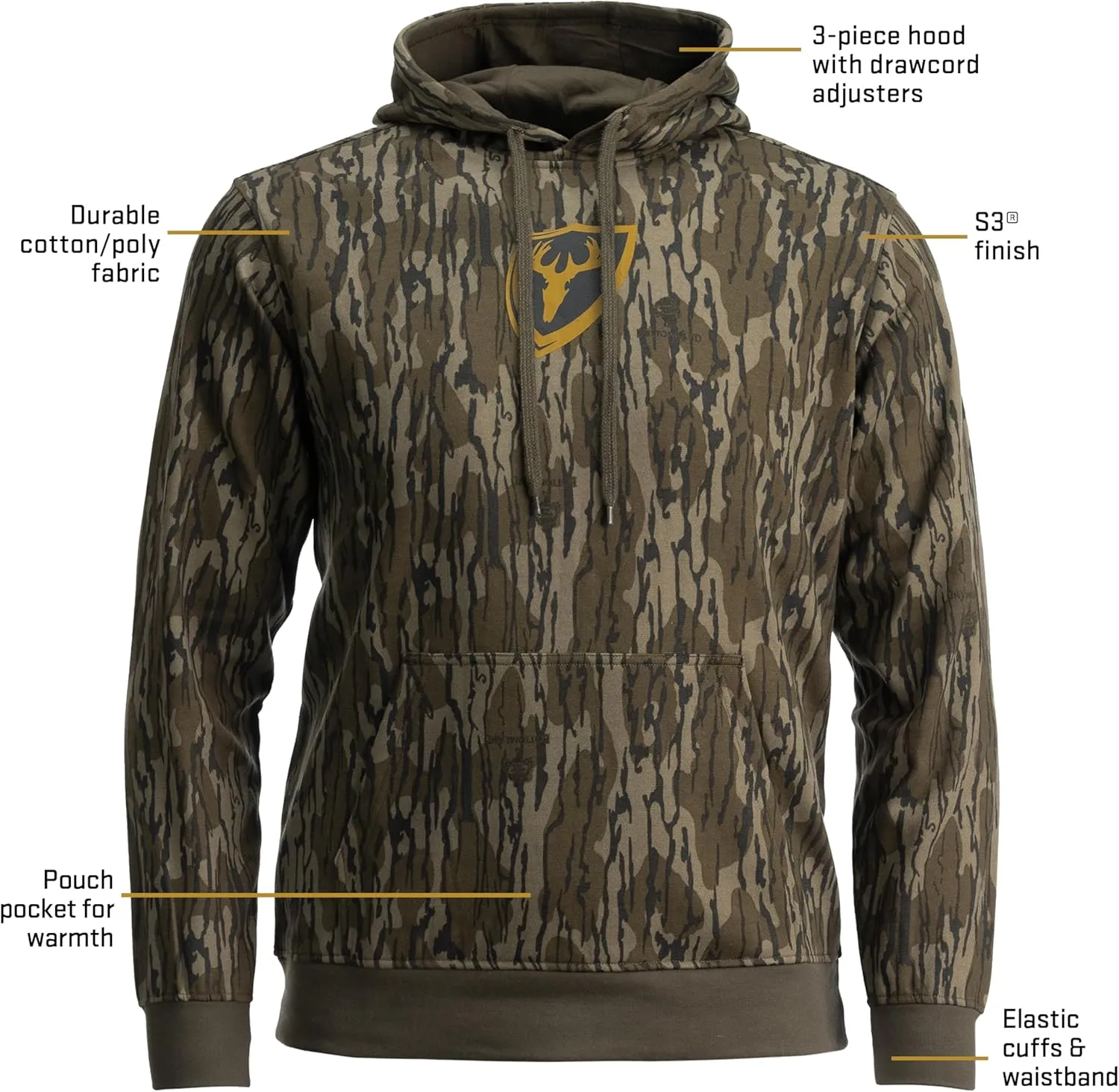 SCENTBLOCKER Shield Series Fused Cotton Hoodie