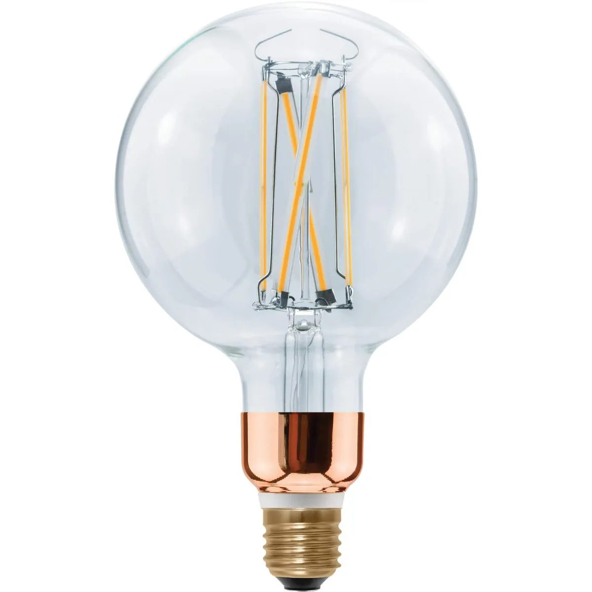 Segula Bright LED Globe High Brightness  E27 G125 Clear - 1100lm 1900K - Dimmable