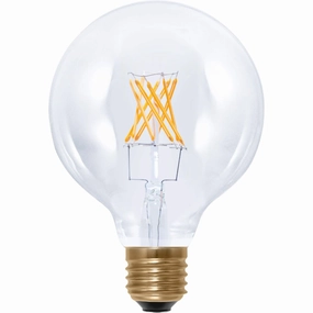 Segula Vintage LED Globe E27 G95 Clear 400lm 2200K -  Dimmable