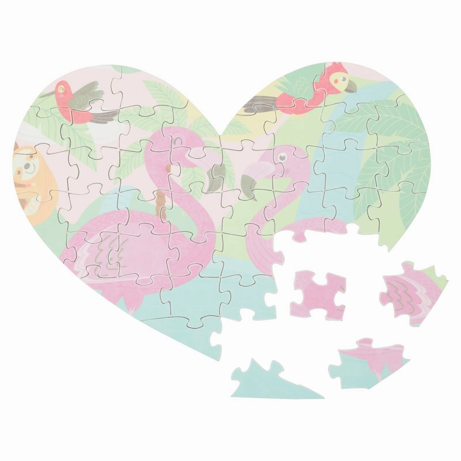 Set of 12 Heart Shaped Blank Jigsaw Puzzles to Draw On for Valentine’s, DIY Crafts (9 x 6 in, 40 Pieces Each)