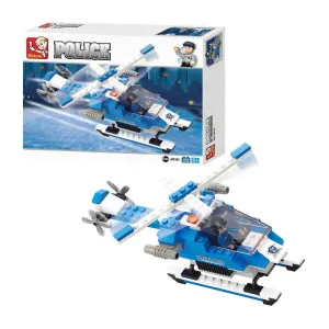 Sluban Special Police Helicopter, Building Blocks For Ages 6 