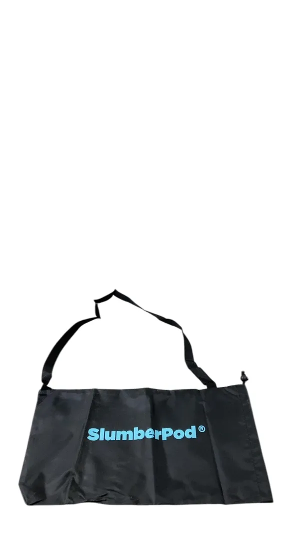 SlumberPod 2.0 Sleep Canopy, Black with Turquoise