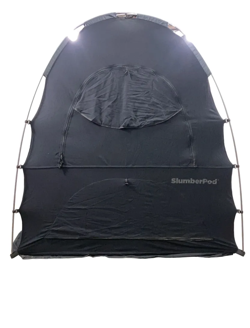 SlumberPod 3.0 Sleep Canopy, Black with Grey Accents