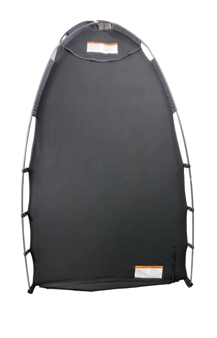 SlumberPod 3.0 Sleep Canopy, Black with Grey Accents
