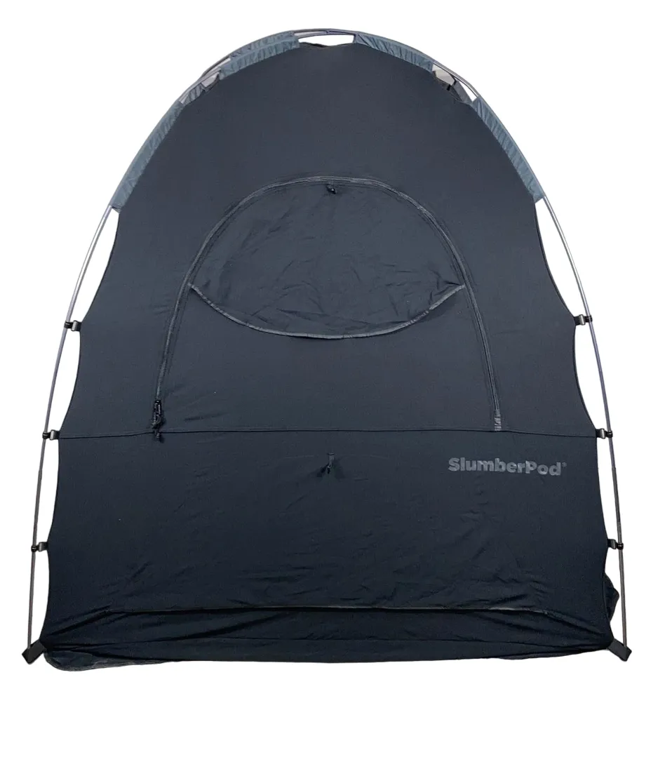 SlumberPod 3.0 Sleep Canopy, Black with Grey Accents
