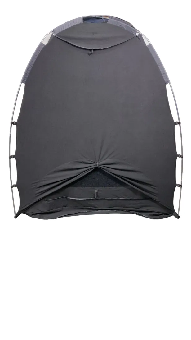SlumberPod 3.0 Sleep Canopy, Black with Grey Accents