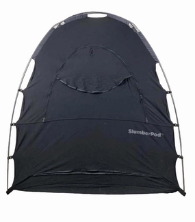 SlumberPod 2.0 Sleep Canopy, Black/Gray