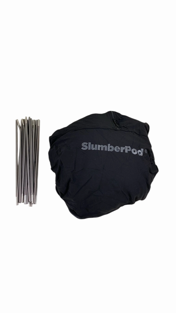 SlumberPod 2.0 Sleep Canopy, Black with Gray