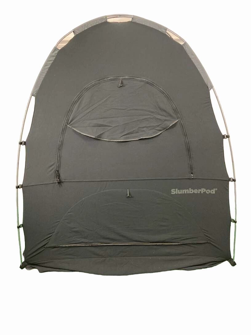 SlumberPod 2.0 Sleep Canopy, Black with Gray