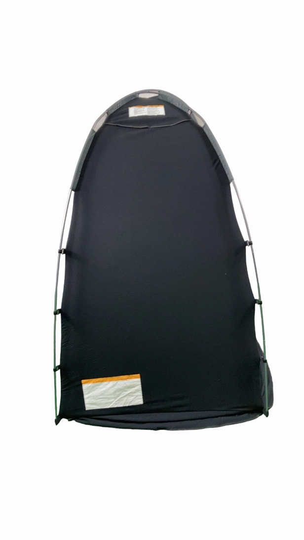 SlumberPod 2.0 Sleep Canopy, Black with Gray