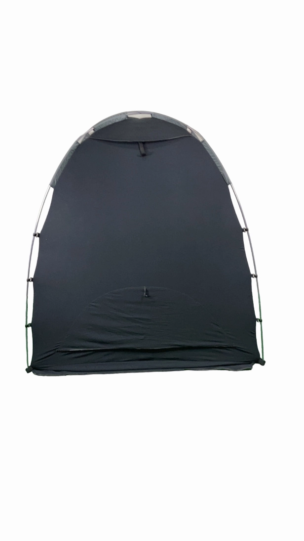 SlumberPod 2.0 Sleep Canopy, Black with Gray