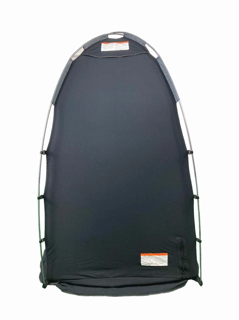 SlumberPod 2.0 Sleep Canopy, Black with Gray