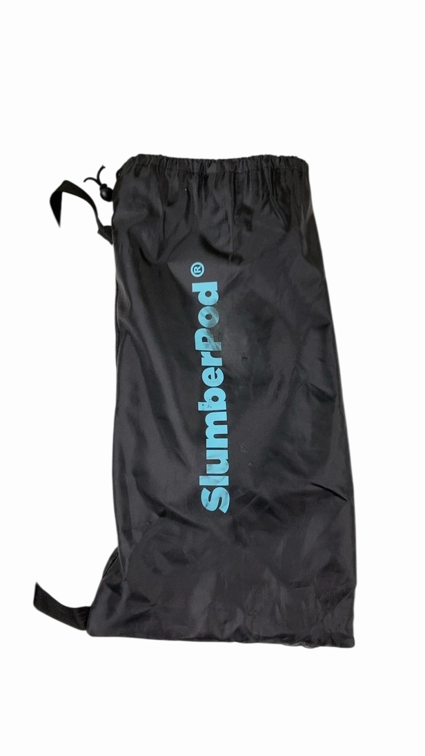 SlumberPod 2.0 Sleep Canopy, Black with Turquoise