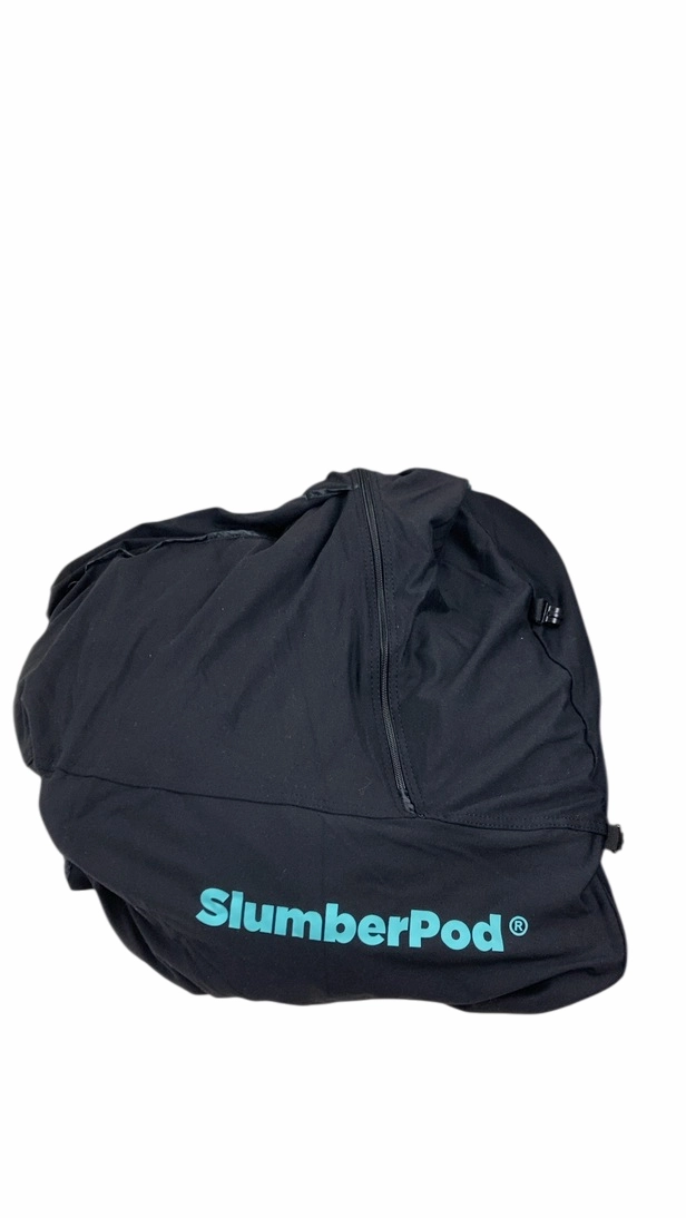 SlumberPod 2.0 Sleep Canopy, Black with Turquoise