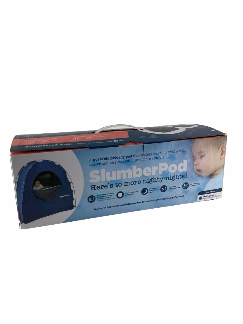 SlumberPod 2.0 Sleep Canopy, Navy/Light Navy