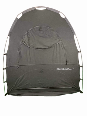 SlumberPod 3.0 Sleep Canopy, Black with Gray Accents