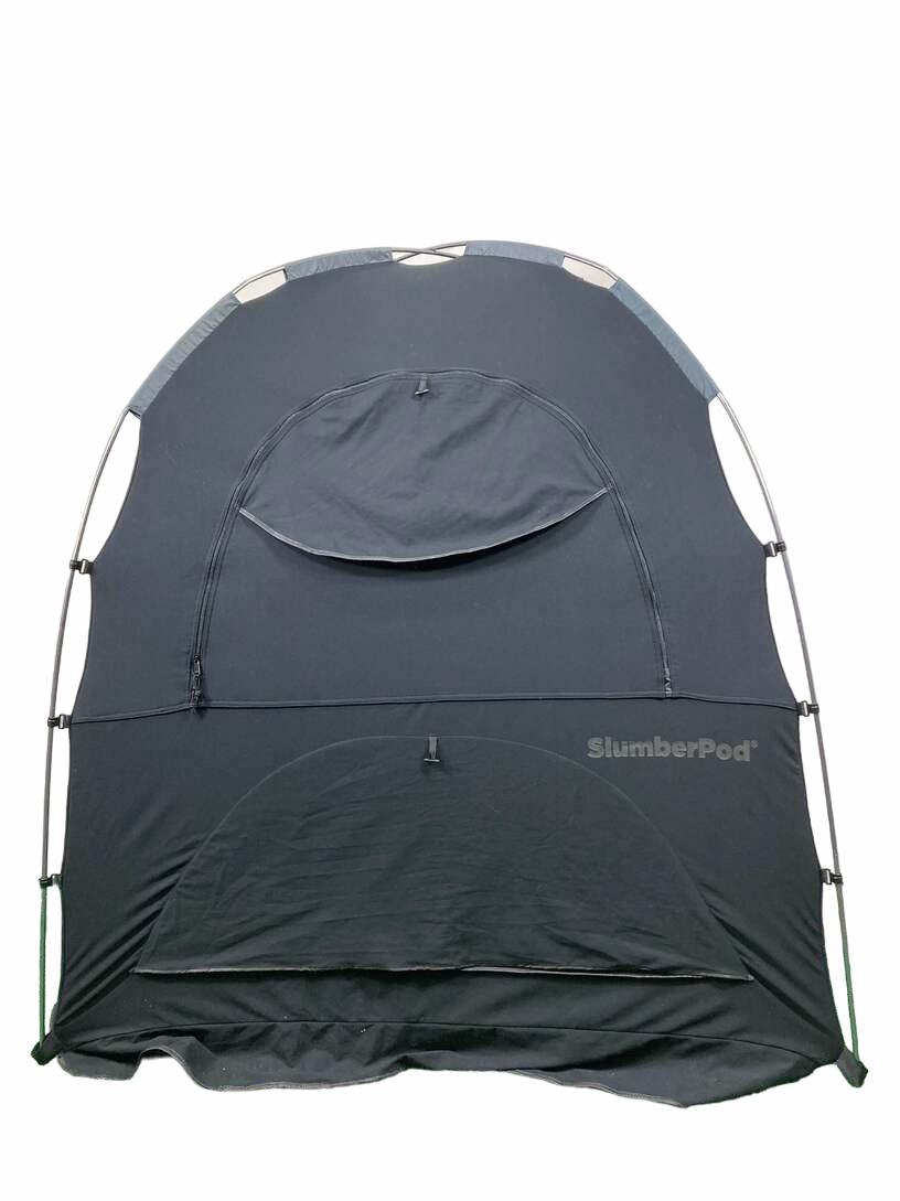 SlumberPod 3.0 Sleep Canopy, Black with Gray Accents