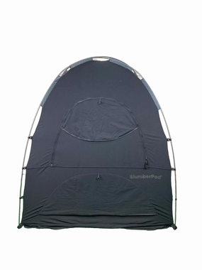 SlumberPod 3.0 Sleep Canopy, Black with Gray Accents