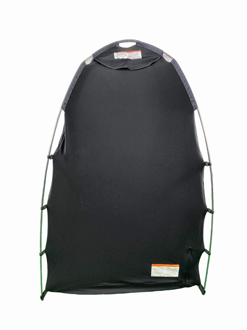 SlumberPod 3.0 Sleep Canopy, Black with Gray Accents