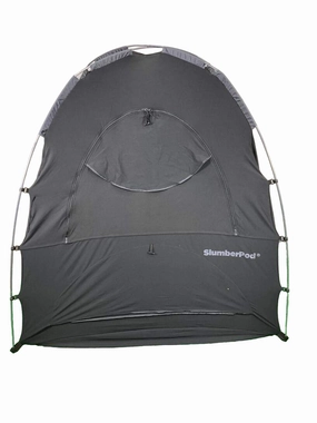 SlumberPod 3.0 Sleep Canopy, Black with Gray Accents