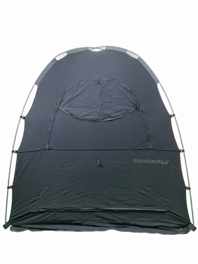 SlumberPod 3.0 Sleep Canopy, Black with Gray Accents