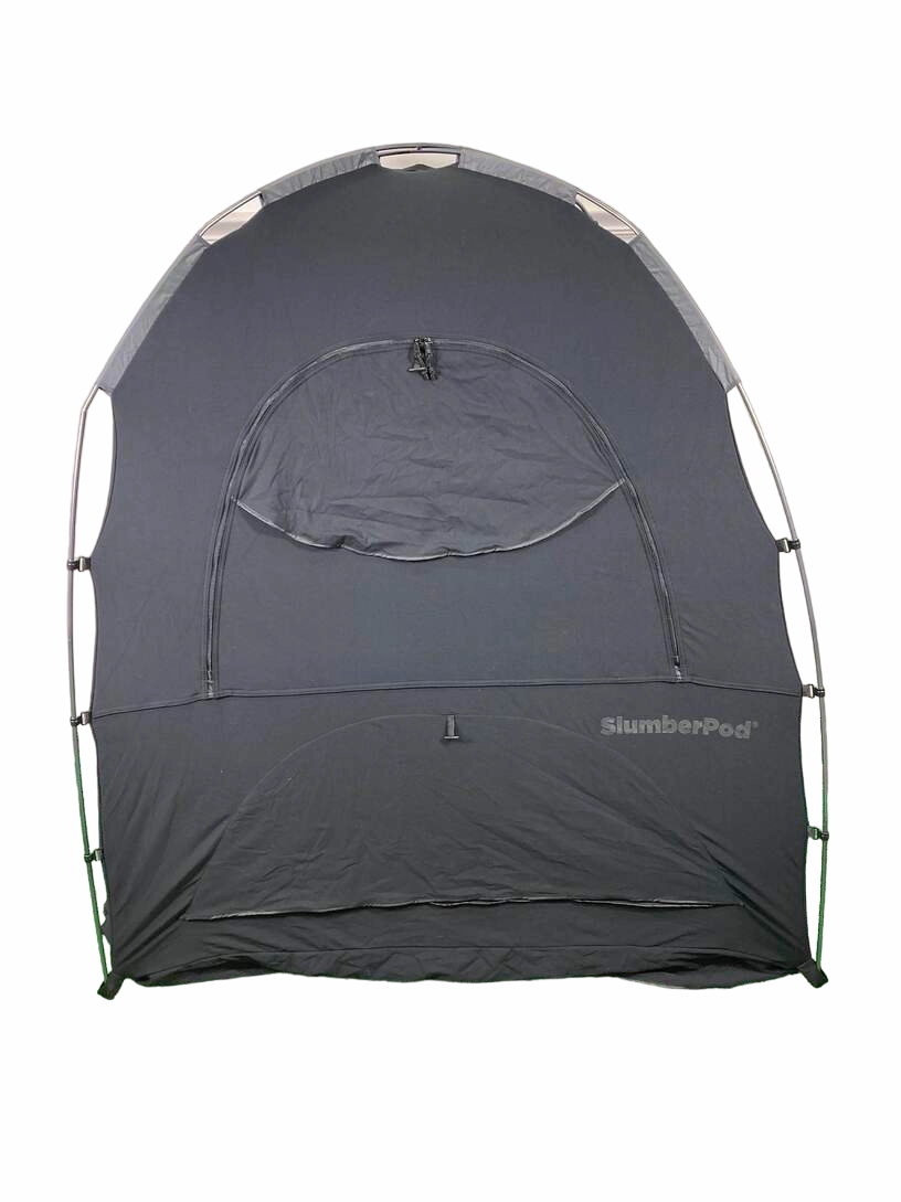 SlumberPod 3.0 Sleep Canopy, Black with Gray Accents