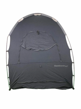 SlumberPod 3.0 Sleep Canopy, Black with Gray Accents