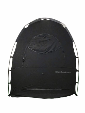 SlumberPod 3.0 Sleep Canopy, Black with Gray Accents