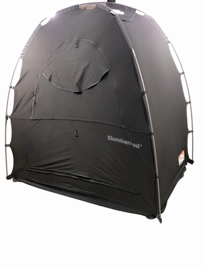 SlumberPod 3.0 Sleep Canopy, Black with Grey Accents