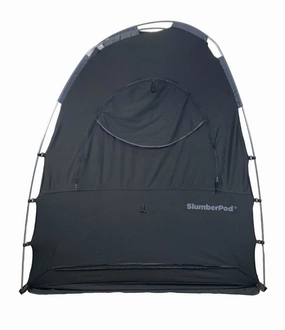 SlumberPod 3.0 Sleep Canopy, Black with Grey Accents
