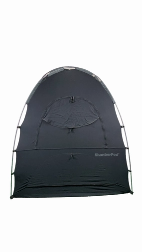 SlumberPod 3.0 Sleep Canopy, Black with Grey Accents