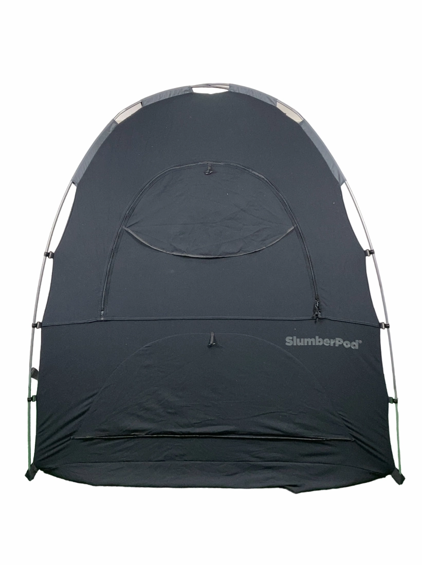SlumberPod 3.0 Sleep Canopy, Black with Grey Accents