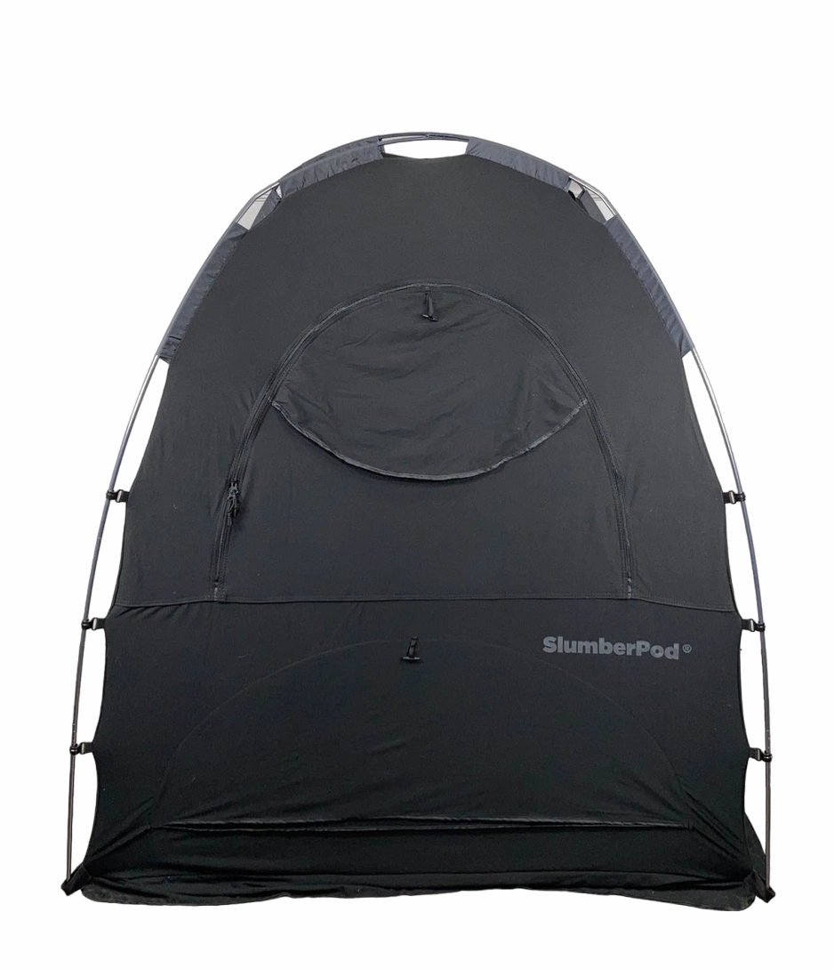 SlumberPod 3.0 Sleep Canopy, Black with Grey Accents