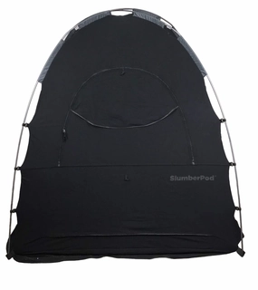 SlumberPod 3.0 Sleep Canopy, Black with Grey Accents