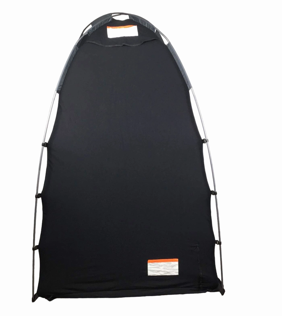 SlumberPod 3.0 Sleep Canopy, Black with Grey Accents