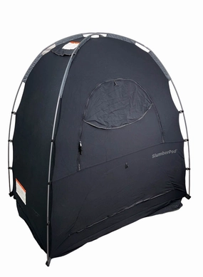 SlumberPod 3.0 Sleep Canopy, Black with Grey Accents