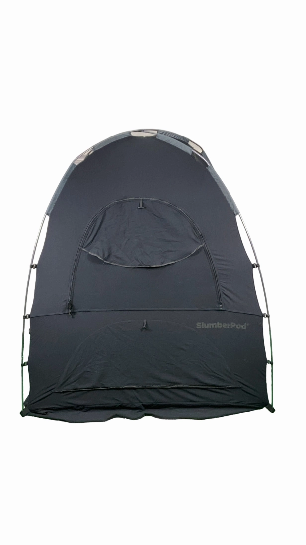 SlumberPod 3.0 Sleep Canopy, Black with Grey Accents