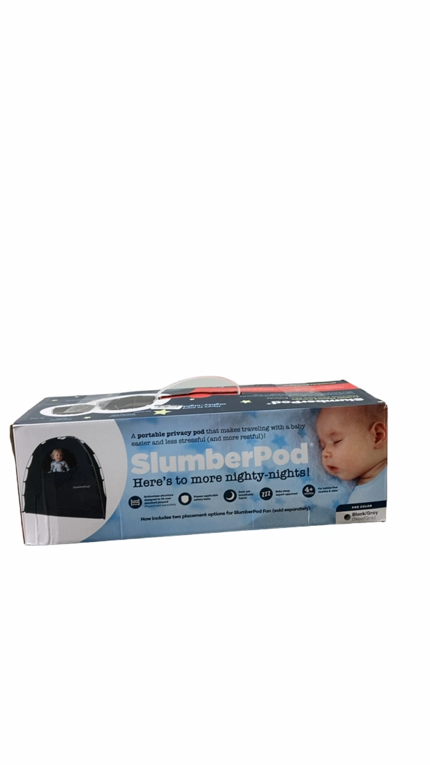 SlumberPod 3.0 Sleep Canopy, Black with Grey Accents