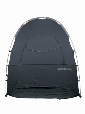 SlumberPod 3.0 Sleep Canopy, Black with Grey Accents