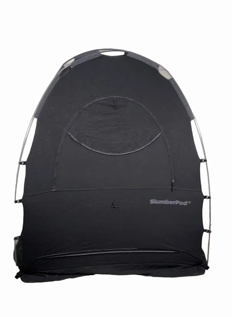 SlumberPod 3.0 Sleep Canopy, Black with Grey Accents