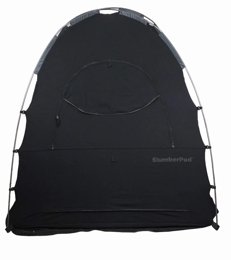 SlumberPod 3.0 Sleep Canopy, Black with Grey Accents