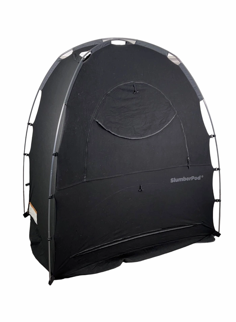 SlumberPod 3.0 Sleep Canopy, Black with Grey Accents