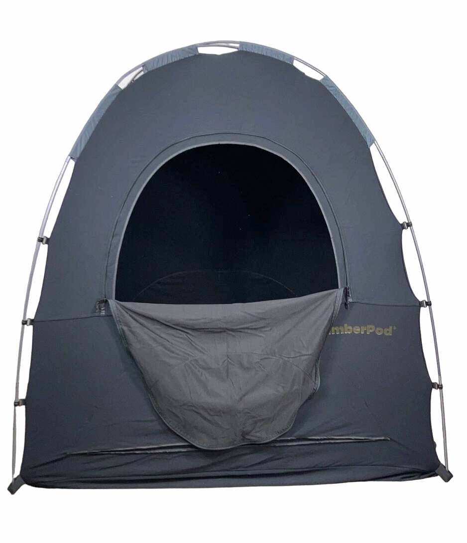 SlumberPod 3.0 Sleep Canopy, Black with Grey Accents