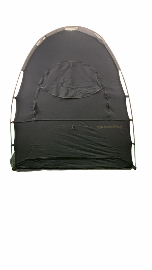 SlumberPod 3.0 Sleep Canopy, Black with Grey Accents