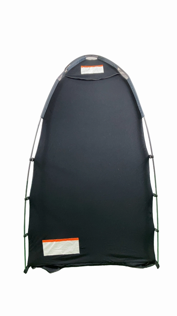 SlumberPod 3.0 Sleep Canopy, Black with Grey Accents