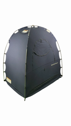 SlumberPod 3.0 Sleep Canopy, Navy with Golden Night Sky Accents