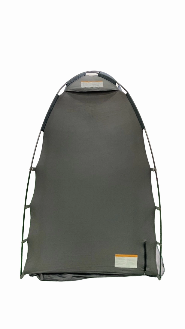SlumberPod 3.0 Sleep Canopy with Fan, Morning Mist Gray