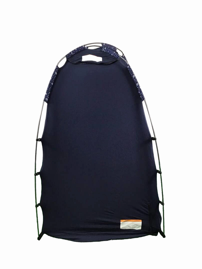SlumberPod 3.0 Sleep Canopy with Fan, Navy with Night Sky Accents
